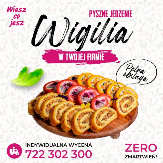 Firmowa Wigilia bez stresu 🎄

My gotujemy i obsługujemy — Ty świętujesz!

📞 722 302 300

media production: MaratHabitat